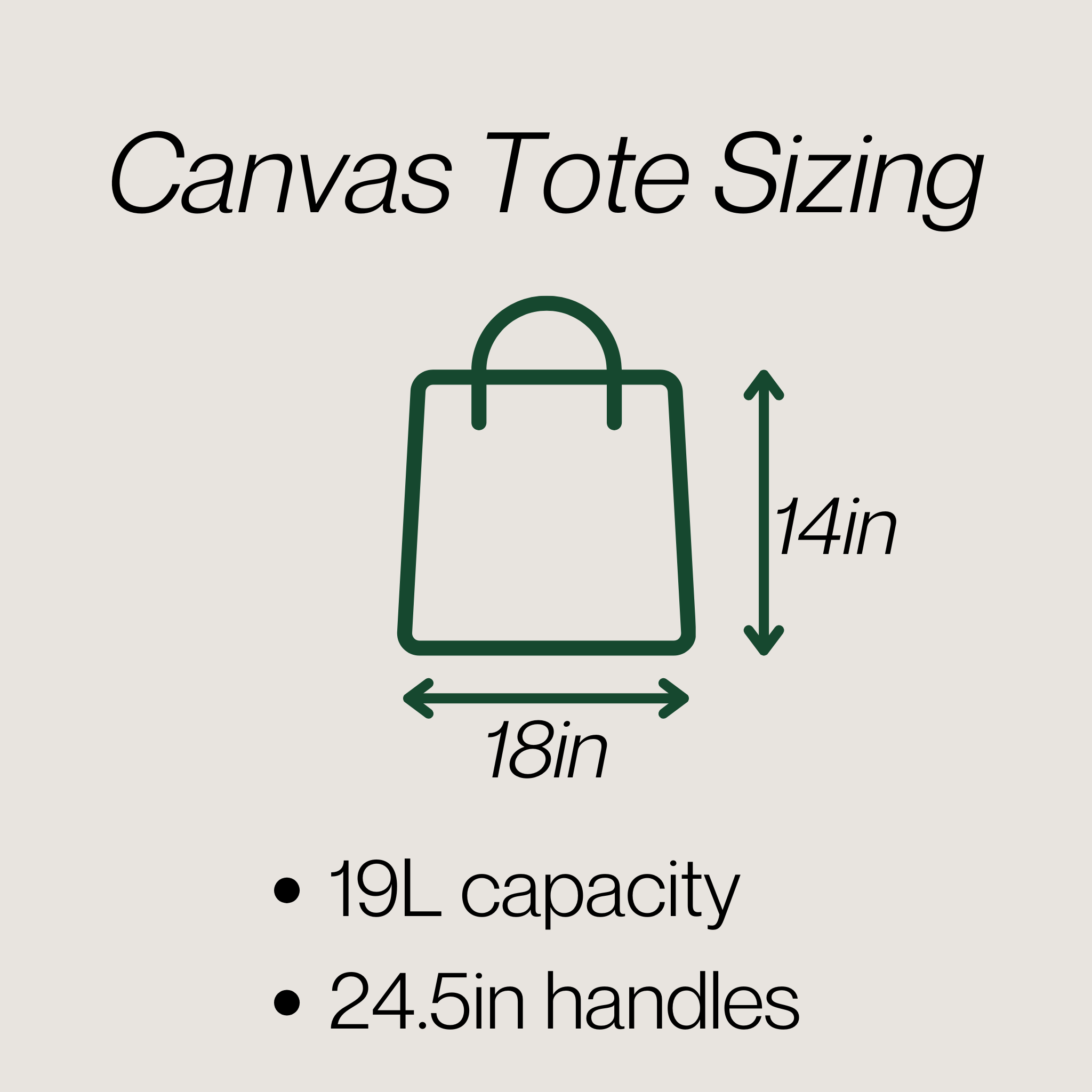 Hampton's Canvas Tote